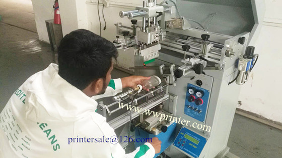 customer learn the machine in our factory