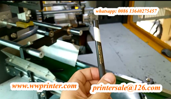 eyebrow pencil screen printing with hot stamping