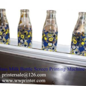 Milk Bottle Printing machine/Glass Bottle Screen Decoration