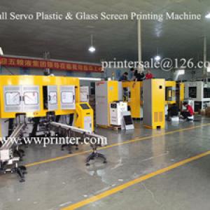 Sending 5 Color CNC plastic Bottle Screen Printing Machine to Europe customer
