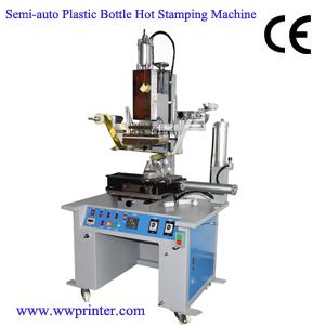 Manual Plastic Bottle Hot Stamping Machine 