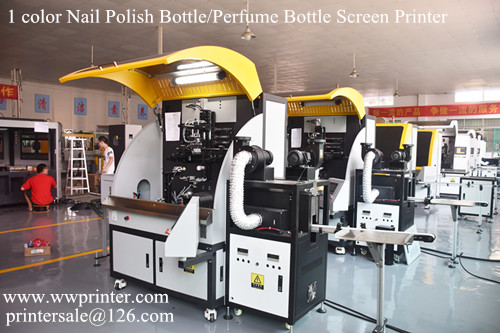 1 Color Nail Polish Bottle/Perfume Bottle Screen Printer 1 Color Nail Polish Bottle/Perfume Bottle Screen Printer
