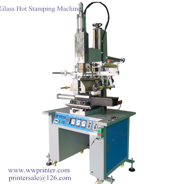 semi-auto glass hot stamping machine factory