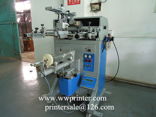  Semi-auto Bottle Screen Printing Machine