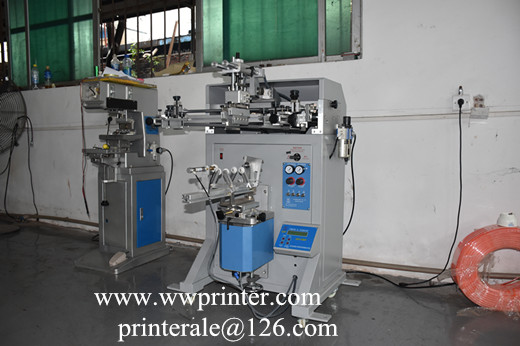 Semi-auto Silk Screen Printing Machine for bottles