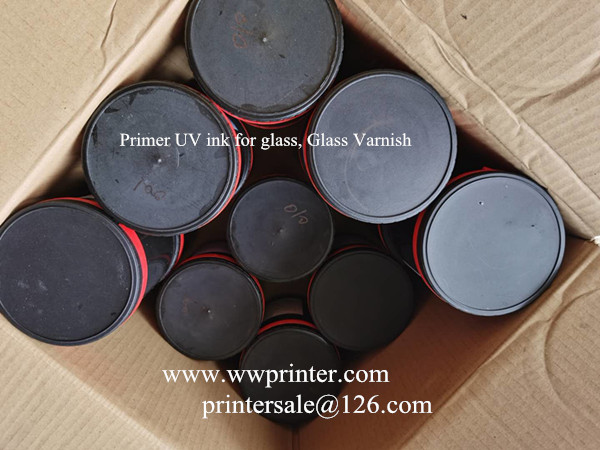 Primer UV ink for Glass/ Hot Foil Ink for glass bottle hot stamping/Glass Varnish