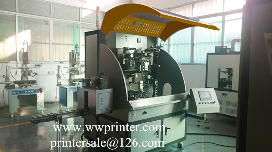 Automatic Full Servo Glass Bottle /Plastic Cap Hot Stamping Machine