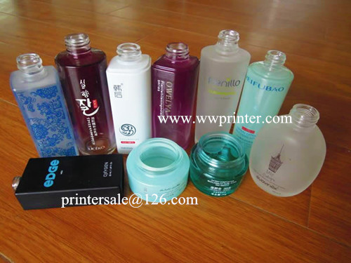 Full Servo Glass Perfume bottle Silk Screen Printing Machine