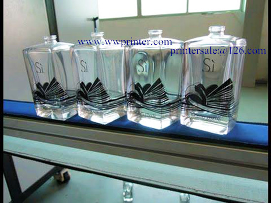 Full Servo Glass Perfume bottle Silk Screen Printing Machine