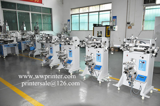 Silk Screen Printer for Plastic Container