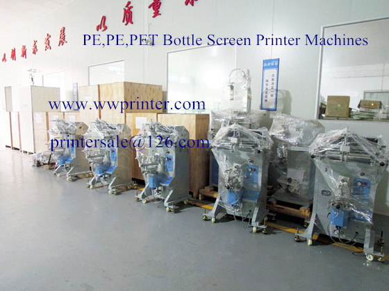 Silk Screen Printer for Plastic Container