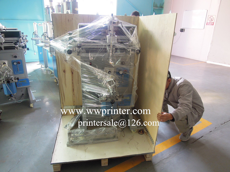 Silk Screen Printer for Plastic Container