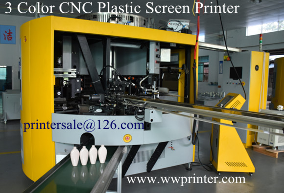 Multi-color Shampoo Bottle CNC Plastic shampoo bottle Screen Printer 