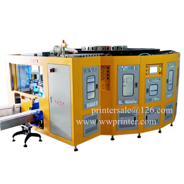 Automatic 8 Color Bottle/Container Screen Decoration Machine