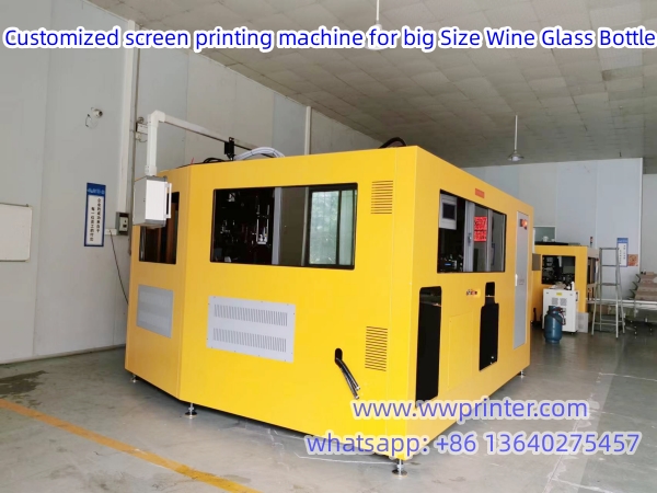 Automatic screen printing machine plus hot stamping machine