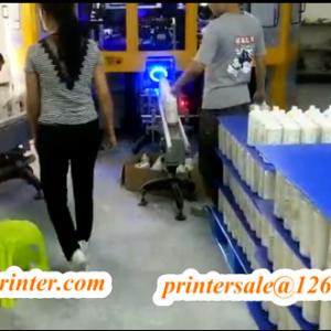 6 Color UV Glass Wine bottle Screen Printing Machine 