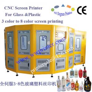 Automatic 8 color Bottle/Container Screen Decoration Machine