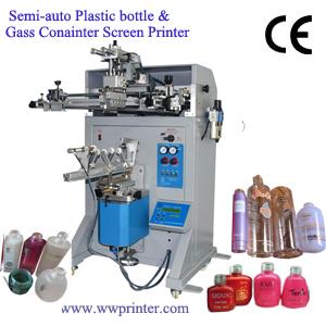 Manual Glass Bottle Screen Printing Machine 400