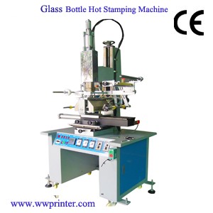 Semi-automatic Glass Bottle Hot Stamping Machine