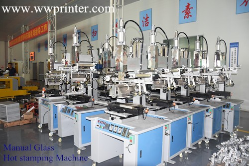 Semi-automatic Glass Bottle Hot Stamping Machine